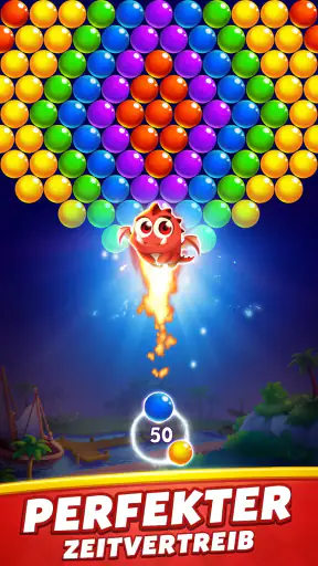 Bubble Shooter - Offline Spiel screenshot 4