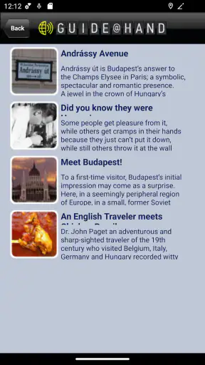 Budapest GUIDE@HAND screenshot 5