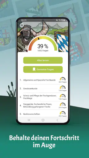 Büffeln Fischerprüfungen screenshot 2