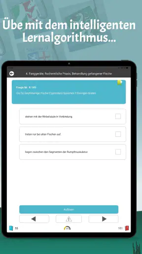 Büffeln Fischerprüfungen screenshot 9