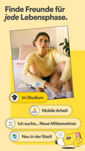 Bumble For Friends: Neue Leute screenshot 2