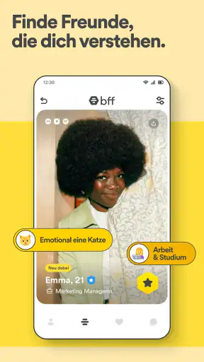 Bumble For Friends: Neue Leute screenshot 3