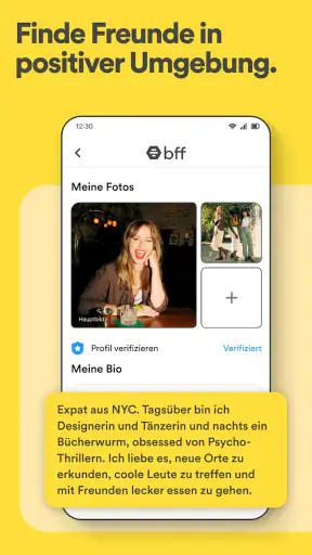 Bumble For Friends: Neue Leute screenshot 5