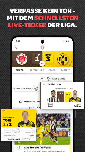 Bundesliga App Fussball News screenshot 10