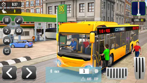Bus Driving Simulator Bus game screenshot 11