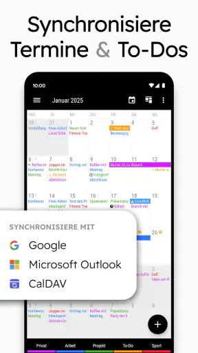 Business Kalender 2 Planer screenshot 1