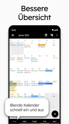 Business Kalender 2 Planer screenshot 2