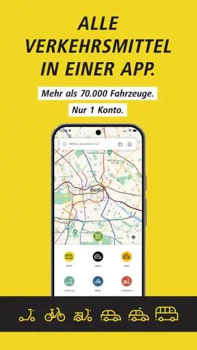BVG Jelbi: Mobilität in Berlin screenshot 1