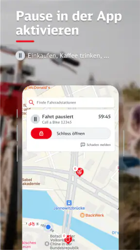 DB Call a Bike screenshot 4