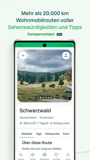 Campercontact - Campingführer screenshot