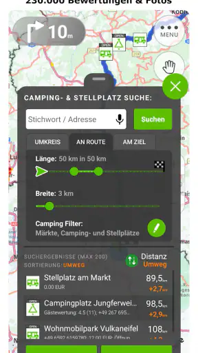 Camping Navi by POIbase screenshot 2