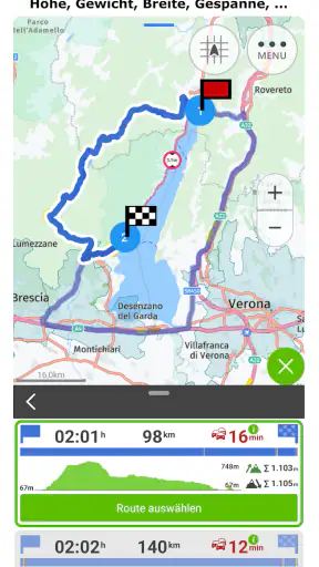 Camping Navi by POIbase screenshot 3