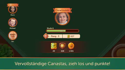 Canasta Treff: Spaß mit Karten screenshot 10