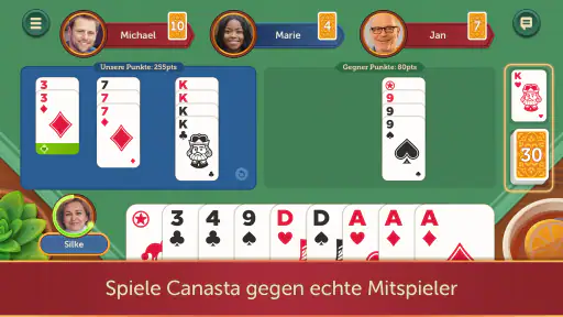 Canasta Treff: Spaß mit Karten screenshot 11