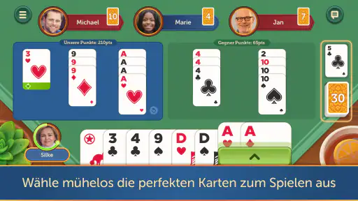 Canasta Treff: Spaß mit Karten screenshot 12