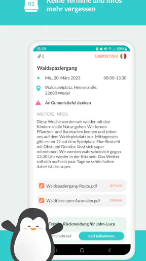 CARE Kita App screenshot 2