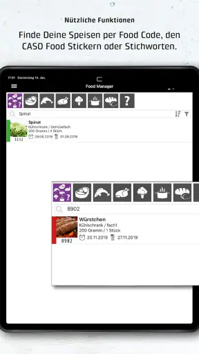 CASO Food Manager screenshot 11