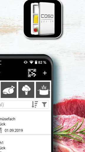 CASO Food Manager screenshot 2