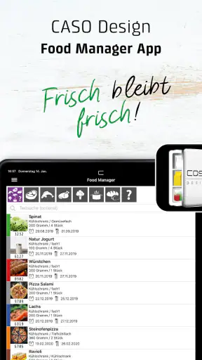 CASO Food Manager screenshot 9