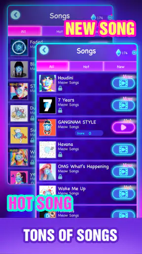Cat Hop - Musik Spiele screenshot 10