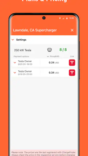 ChargeFinder: EV Charging screenshot 5