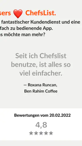 ChefsList screenshot 10