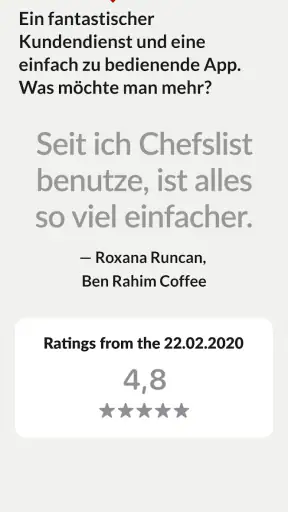 ChefsList screenshot 8
