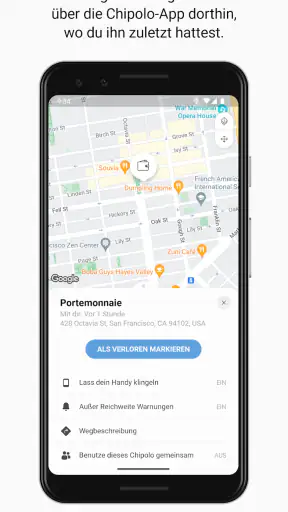 Chipolo screenshot 2