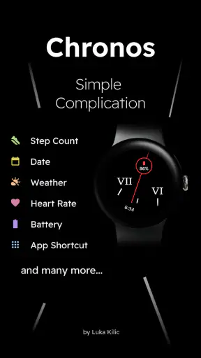 Chronos – Minimal Watch Face screenshot 4