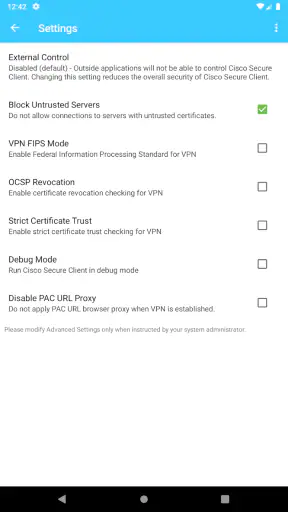 Cisco Secure Client-AnyConnect screenshot 7
