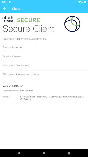 Cisco Secure Client-AnyConnect screenshot 8
