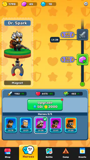 Claw Master – Roguelike-Held screenshot 5