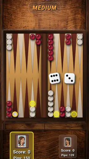 Clean Backgammon screenshot 3