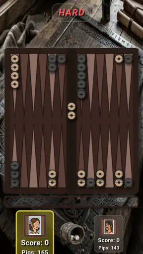 Clean Backgammon screenshot 7