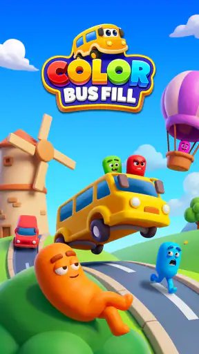Color Bus Fill: Traffic Puzzle screenshot 10