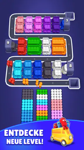 Color Bus Fill: Traffic Puzzle screenshot 4