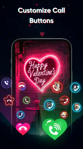 Farbtelefon, Anruf-Theme screenshot 4