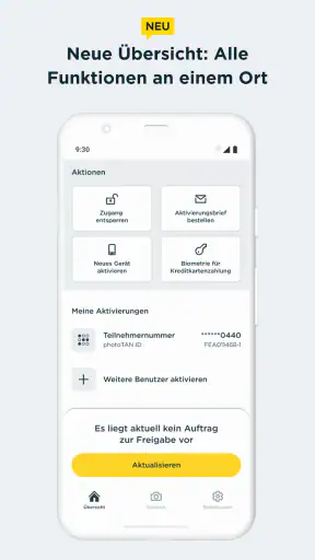 Commerzbank photoTAN screenshot 1