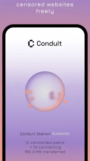 Conduit: Internet teilen screenshot 10