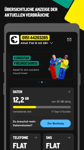 congstar screenshot 2