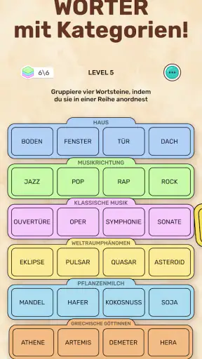Connect Word - Assoziationen screenshot 2