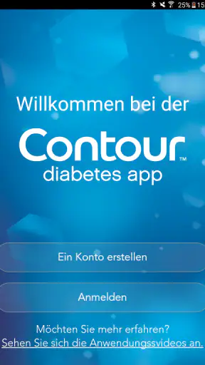 CONTOUR DIABETES app (DE) screenshot 1