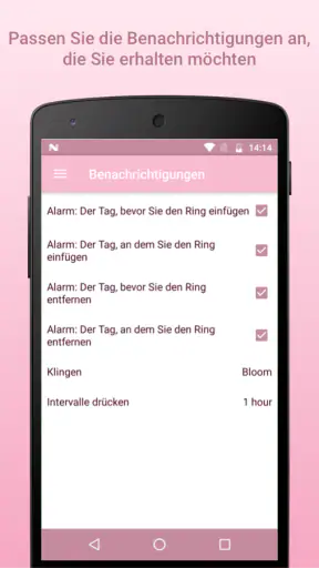 Contraceptive Ring Reminder + screenshot 4