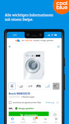 Coolblue screenshot 1