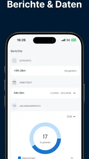 Crewmeister Zeiterfassung screenshot 3