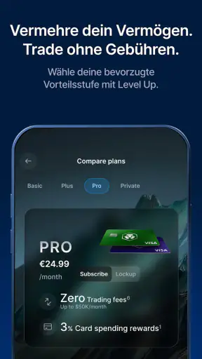Crypto.com - Kaufe BTC ETH CRO screenshot