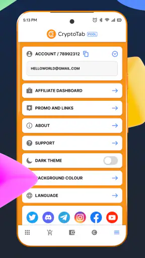 CT Pool: Krypto Mining App screenshot