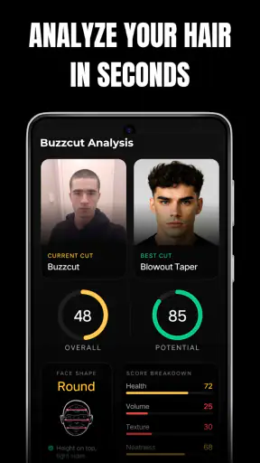 Cuttr AI Men's Haircut & Style screenshot 12