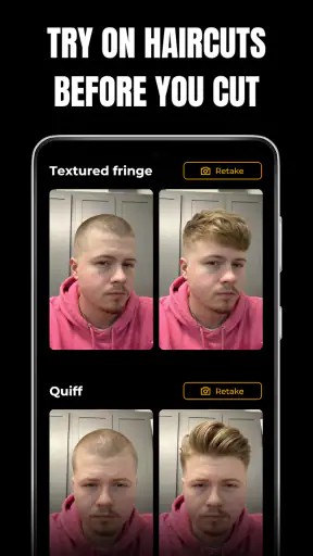 Cuttr AI Men's Haircut & Style screenshot 3