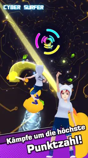 Cyber Surfer : Musik-Abenteuer screenshot 4